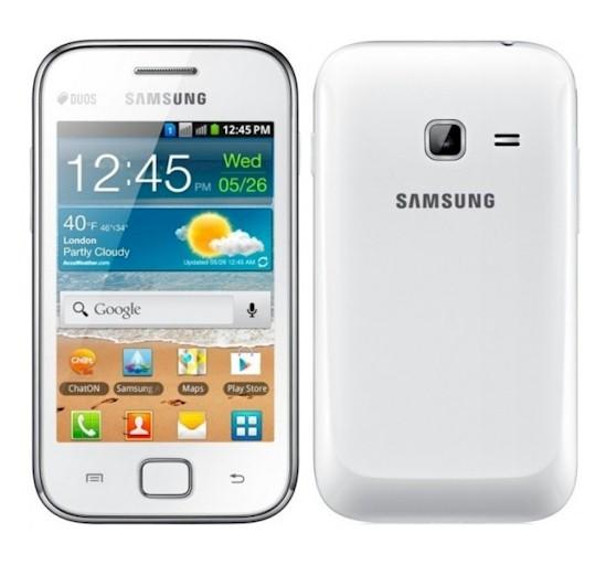 Foto Samsung GALAXY Ace Duos S6802 Blanco con Android y doble SIM