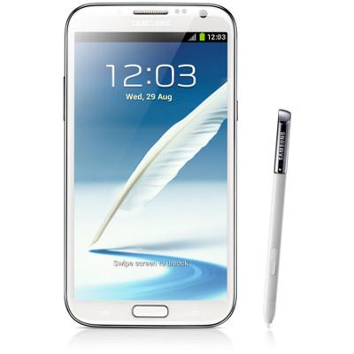 Foto Samsung Galaxy Note II N7100 White Sim Free / Unlocked