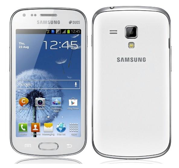 Foto Samsung GALAXY S Duos S7562 Blanco doble SIM