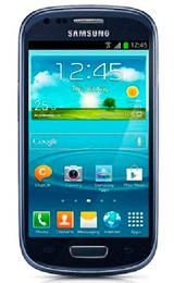 Foto Samsung Galaxy S III mini azul Vodafone