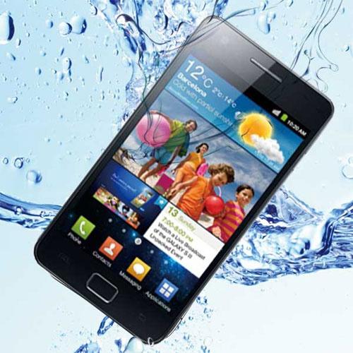 Foto Samsung Galaxy S2 resistente al agua la piel