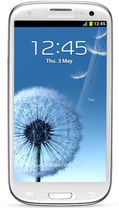 Foto Samsung Galaxy SIII I9300 (Marble white)