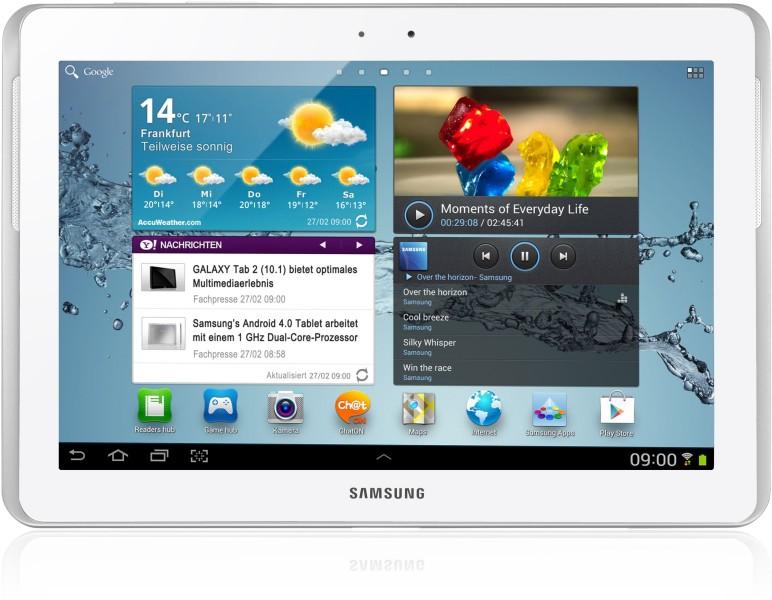 Foto Samsung Galaxy Tab 2 10.1 P5110 16GB WiFi Blanco
