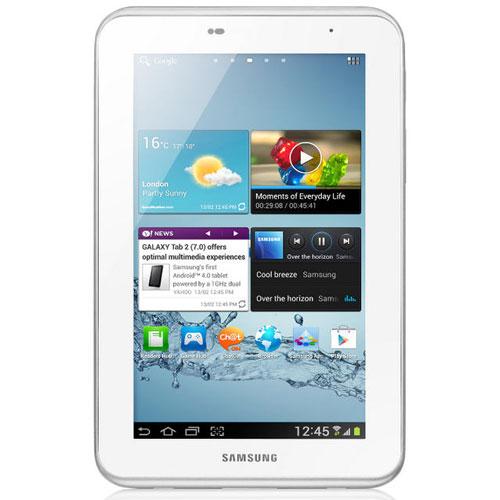 Foto Samsung galaxy tab 2 gt-p3110 saphe tablet 7 8gb blanco