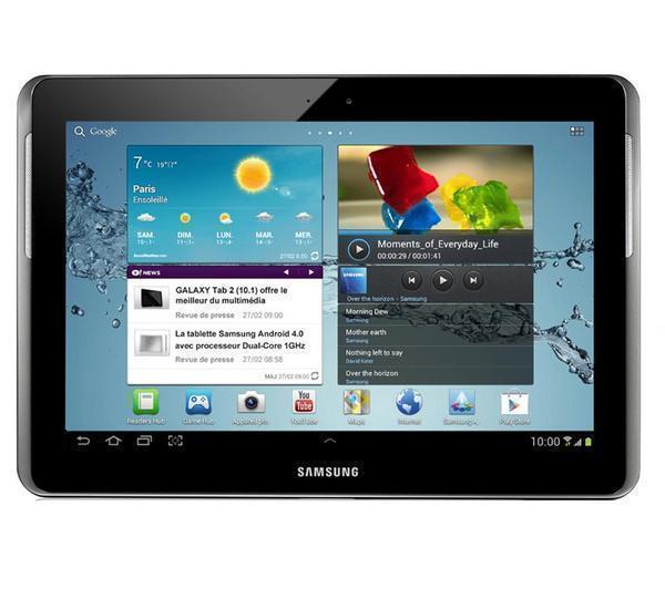 Foto Samsung Galaxy Tab 2 WiFi 16 GB P5110 - Titanium Silver
