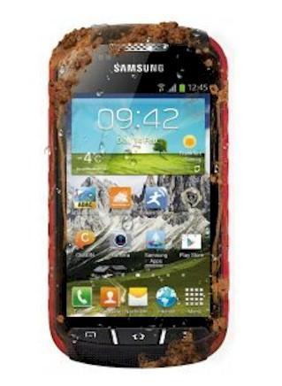 Foto Samsung Galaxy Xcover 2 S7710 Negro Rojo