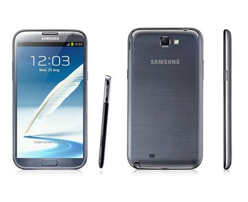 Foto Samsung gt-n7100tadphe · samsung galaxy note ii · smartphone (android os) · gsm / umts · 3g · 16 gb · 5.55 · hd super amoled · gris titanio