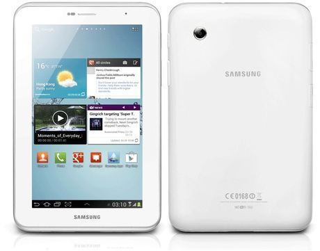 Foto Samsung gt-p3110zwaphe · samsung galaxy tab 2 (7.0) wifi · tableta · android 4.0 · 8 gb · 7