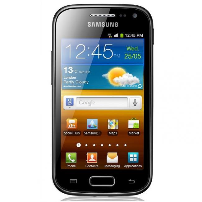 Foto Samsung I8160 Galaxy Ace 2 Negro