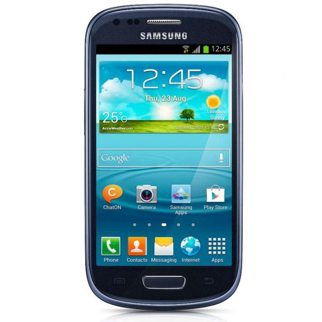 Foto Samsung i8190 galaxy s3 mini azul