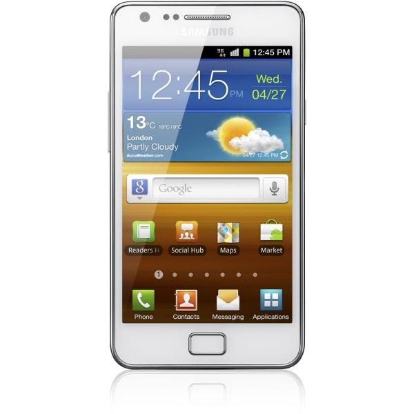 Foto Samsung I9100 Galaxy S II Crystal Edition (ceramic-blanco)