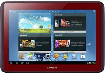 Foto Samsung N8010 Galaxy Note 10.1 Wi-Fi 16 GB Rojo. Móviles Libres