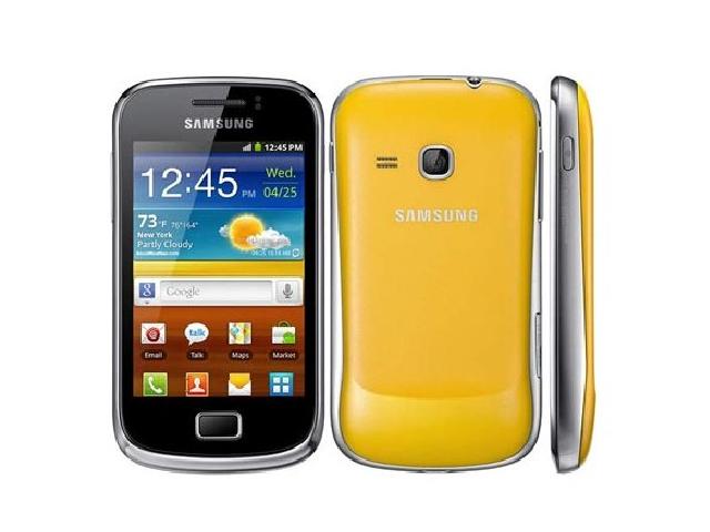 Foto Samsung S6500d Galaxy Mini 2. Amarillo Y Negro. Telefono Movil Libre