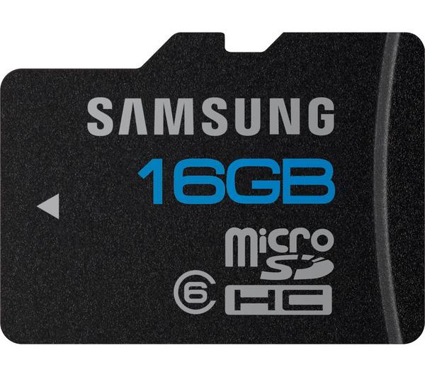 Foto Samsung Tarjeta de memoria microSDHC MB-MSAGA - Clase 6 - 16 GB