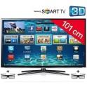 Foto Samsung televisor led 3d smart tv ue40es6100 + cable hdmi - chapado or