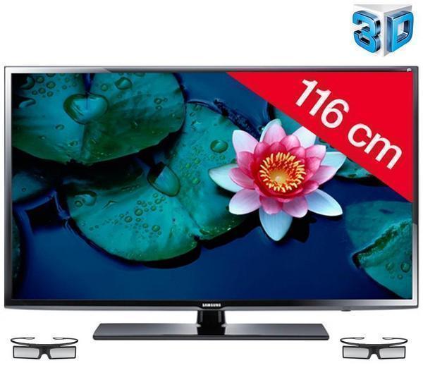 Foto Samsung Televisor LED 3D UE46EH6030 HD TV 1080p, 46 pulgadas (116 cm) 16/9, 200Hz, TDT HD, 3D Ready, Ethernet, HDMI x2, USB 2.0