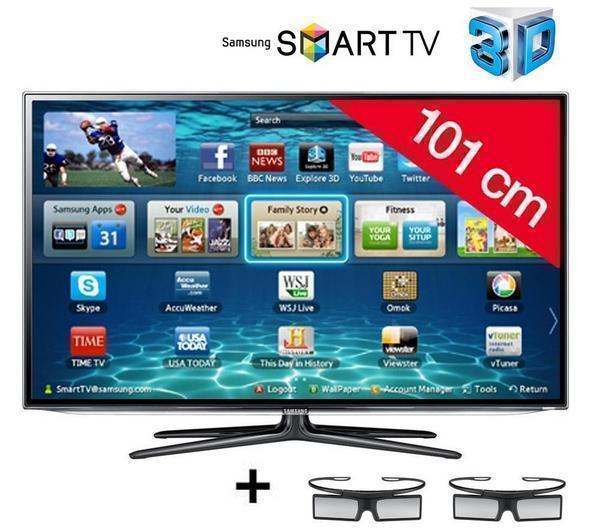 Foto Samsung televisor led smart tv 3d ue40es6300 + gafas 3d active ssg-410