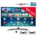 Foto Samsung televisor led smart tv 3d ue40es6710sxzf - blanco