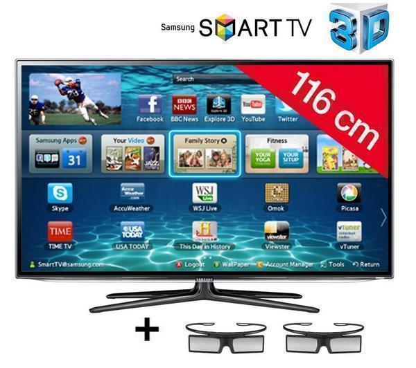 Foto Samsung Televisor LED Smart TV 3D UE46ES6300