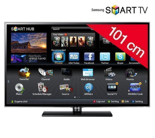 Foto Samsung Televisor LED Smart TV UE40ES5500
