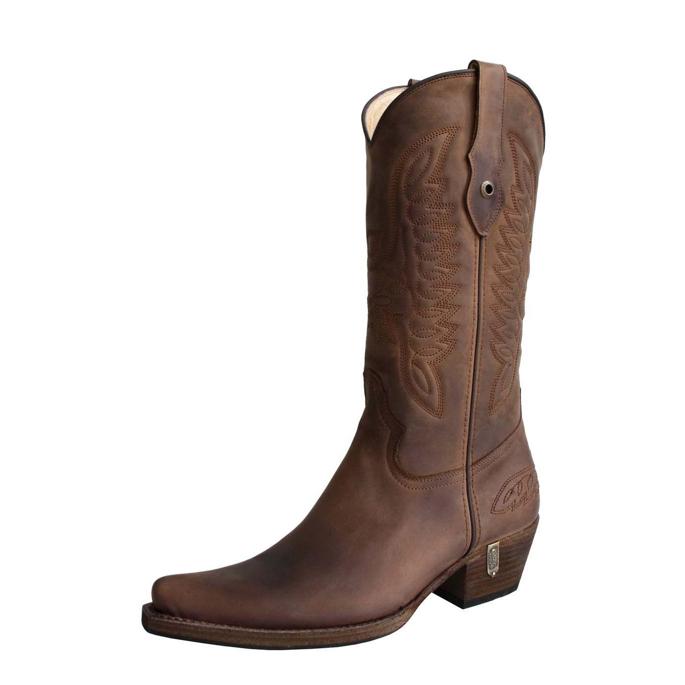 Foto Sancho Boots Old Crazy Softy Castaño