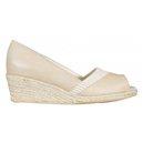 Foto Sandalia cuña señora beige plantilla extraíble 41 Terrano