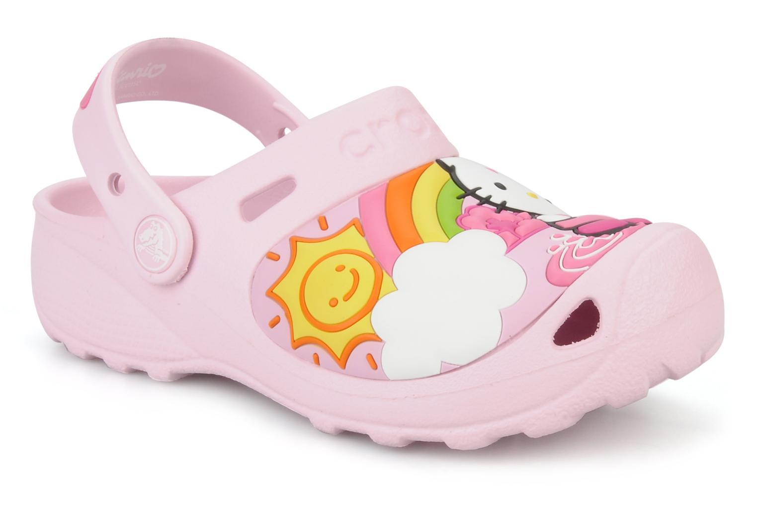 Foto Sandalias Crocs Hello Kitty Fun Rain Or Sun Niños