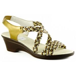 Foto Sandalias de piel 3101 oro