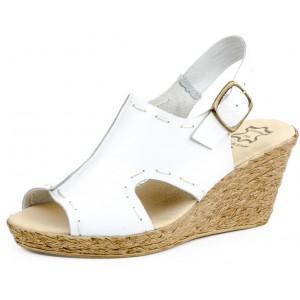 Foto Sandalias de piel 465 blanco