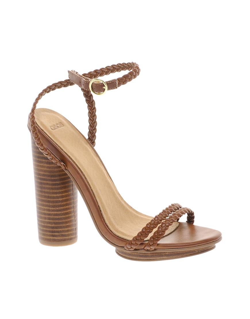 Foto Sandalias de tacón HIGHGATE de ASOS Tostado