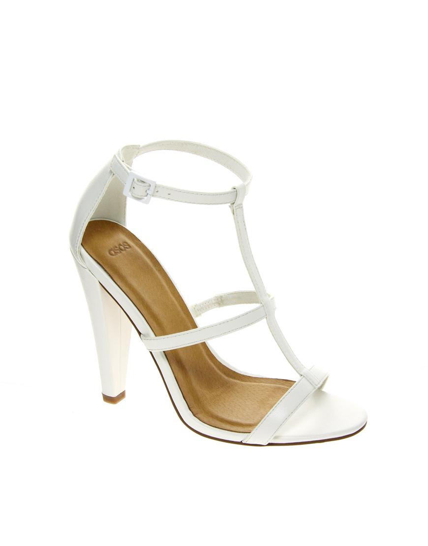 Foto Sandalias de tacón HOSTAGE de ASOS Blanco