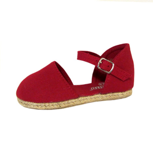 Foto Sandalias esparteras cuquito rojo