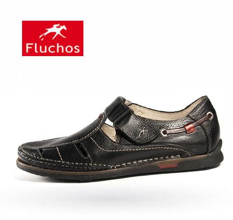 Foto Sandalias Fluchos 7575 Negro