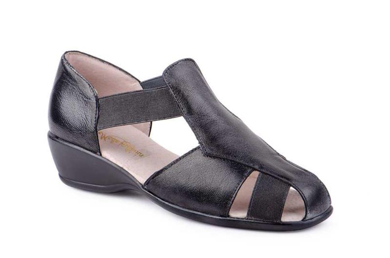 Foto sandalias mujer piel ancho espacial para pies delicados nuevo 2013