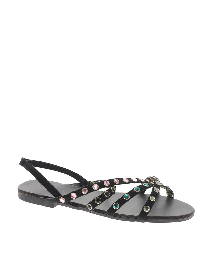 Foto Sandalias planas Ritz de London Rebel Negro