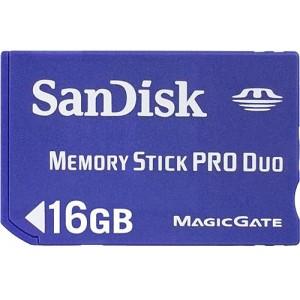 Foto Sandisk - MS Pro Duo 16GB
