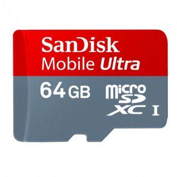 Foto sandisk 64gb mobile ultra microsdxc