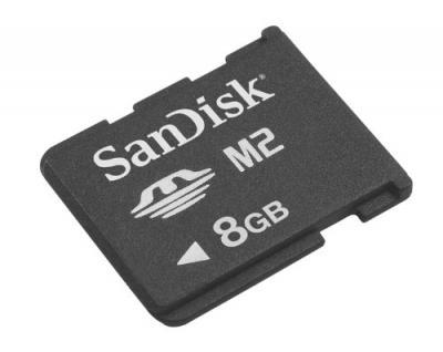 Foto Sandisk 8gb Ms Micro M2 Card Only Sdmsm2-008g-e11m