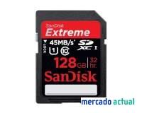 Foto sandisk extreme hd video - tarjeta de memoria flash - 128 gb