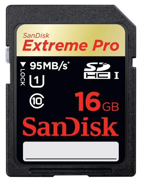 Foto SanDisk Extreme Pro 16GB SDHC Clase10 UHS-I Clase1