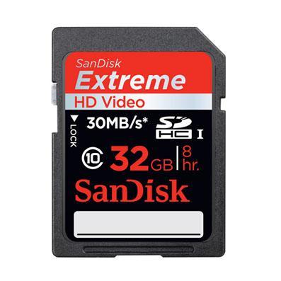 Foto Sandisk Extreme Sdhc Video 32gb