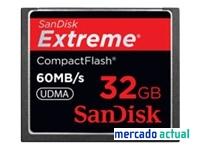 Foto sandisk extreme tarjeta de memoria flash - 32 gb - compactfl