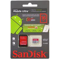 Foto Sandisk SDSDQUA-016G-U46A - micro sdhc class 10, 16gb - ultra andro...
