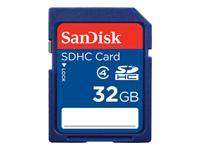 Foto Sandisk standard tarjeta de memoria flash 32 gb class 4 sdhc s
