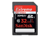 Foto Sandisk Tarjeta De Memoria Compact Flash 32gb Extreme HD Video 20M SDSDX-032G-X4