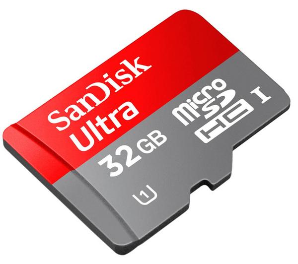 Foto Sandisk Tarjeta de memoria Micro SDHC Mobile Ultra 32 Gb + adaptador SD