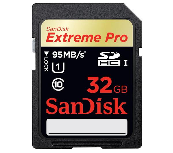 Foto Sandisk Tarjeta de memoria SDHC Extreme Pro - 32 GB (95 Mo/s)