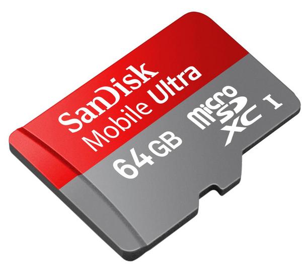 Foto Sandisk Tarjeta microSDHC UHS-I 64 Gb + adaptador SD