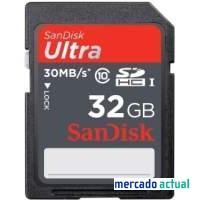 Foto sandisk ultra tarjeta de memoria flash - 32 gb - sdhc uhs-i