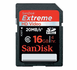 Foto Sandisk® Sd Extreme Iii 16gb Tarjeta De Memoria